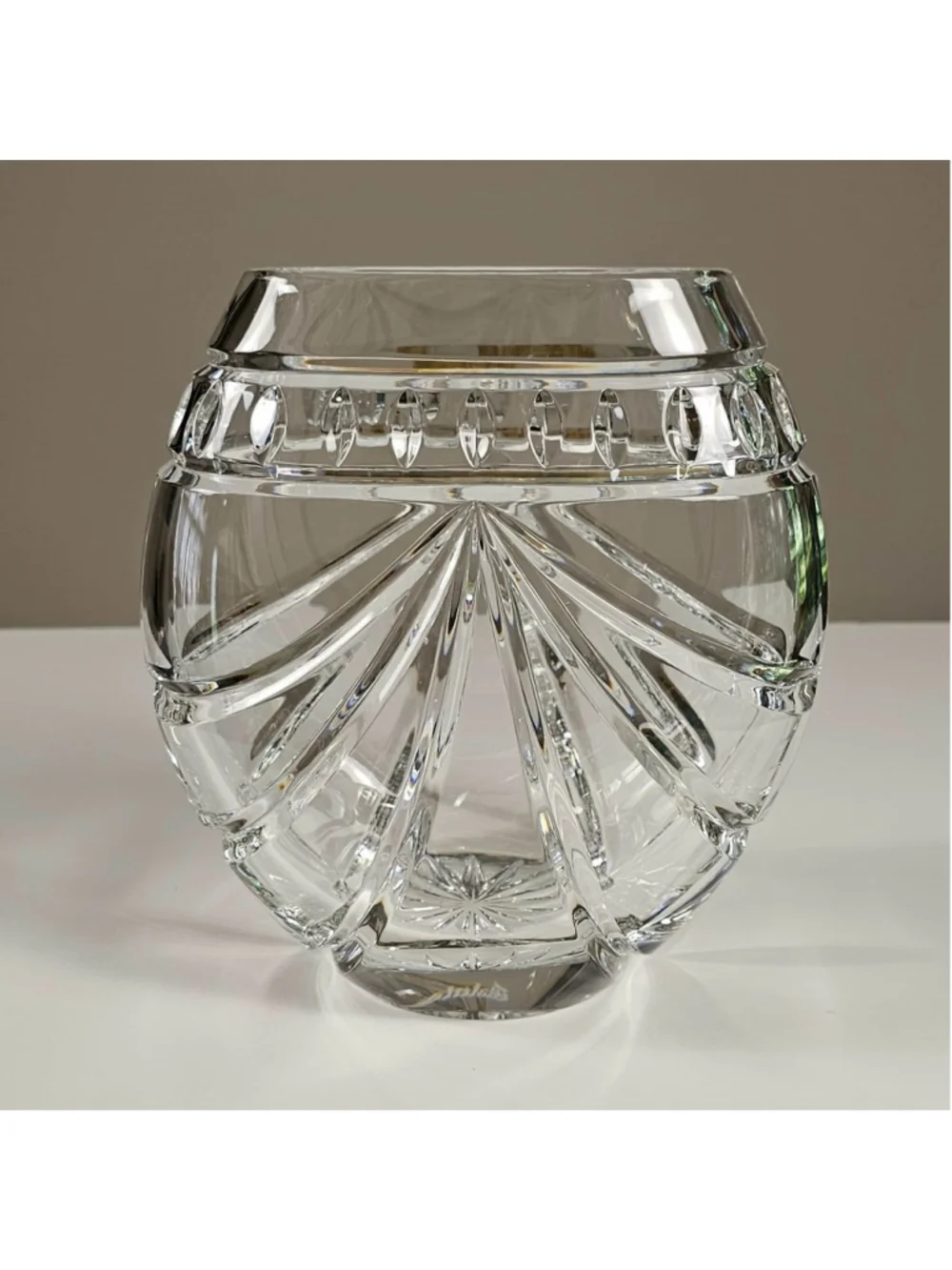 Waterford Crystal Overture Rose Vase 7.5